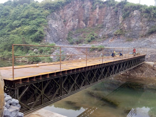 贵州三江33米钢便桥